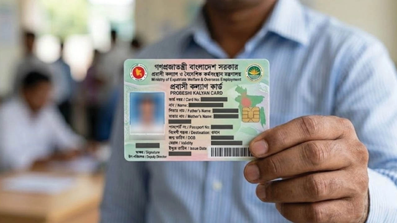 The first to receive the Expatriate Card, the benefits it will provide